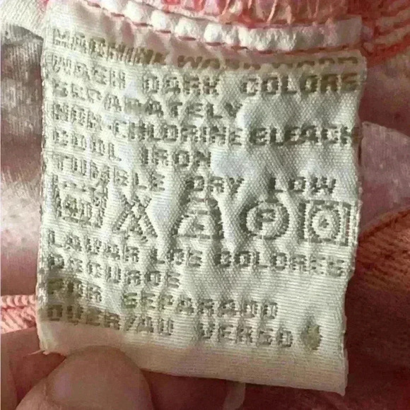 Vintage 90s Lizwear Pink Denim Jeans Pants 26” Waist - Picture 9 of 11